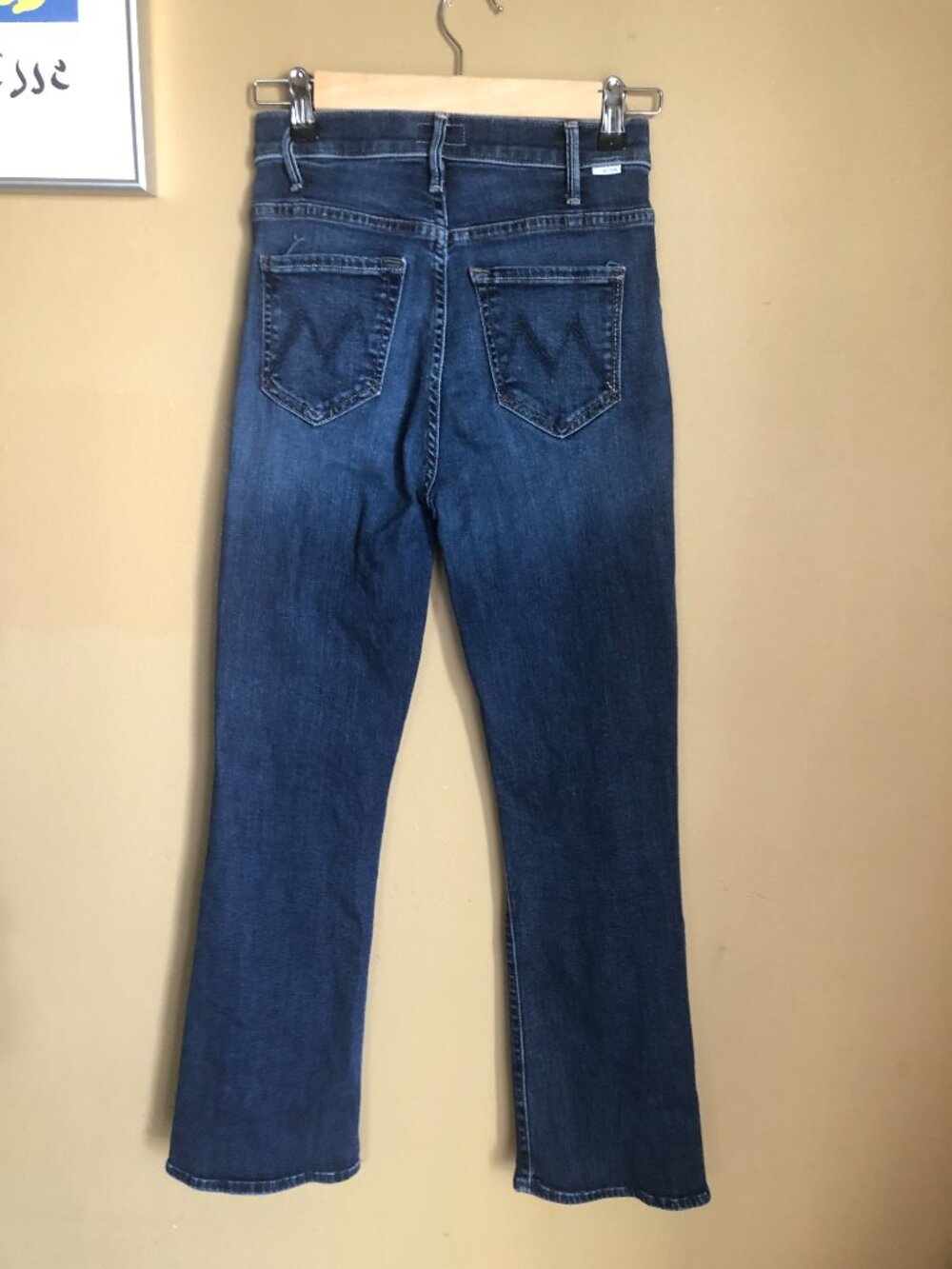 MOTHER blue howdy wash The Hustler Ankle jeans - Picture 5 of 8